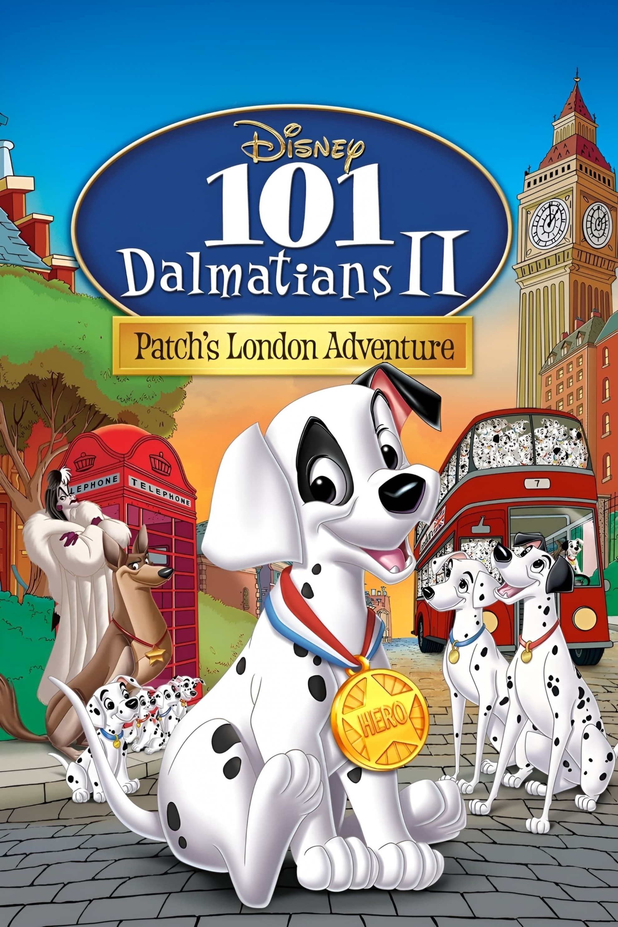 Animația „101 dalmațieni II. Aventurile lui Patch la Londra“, în grădina de vară de la Cinematograful din Grădiște